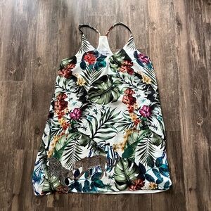 NWOT Carolina Belle Tropical Print Dress